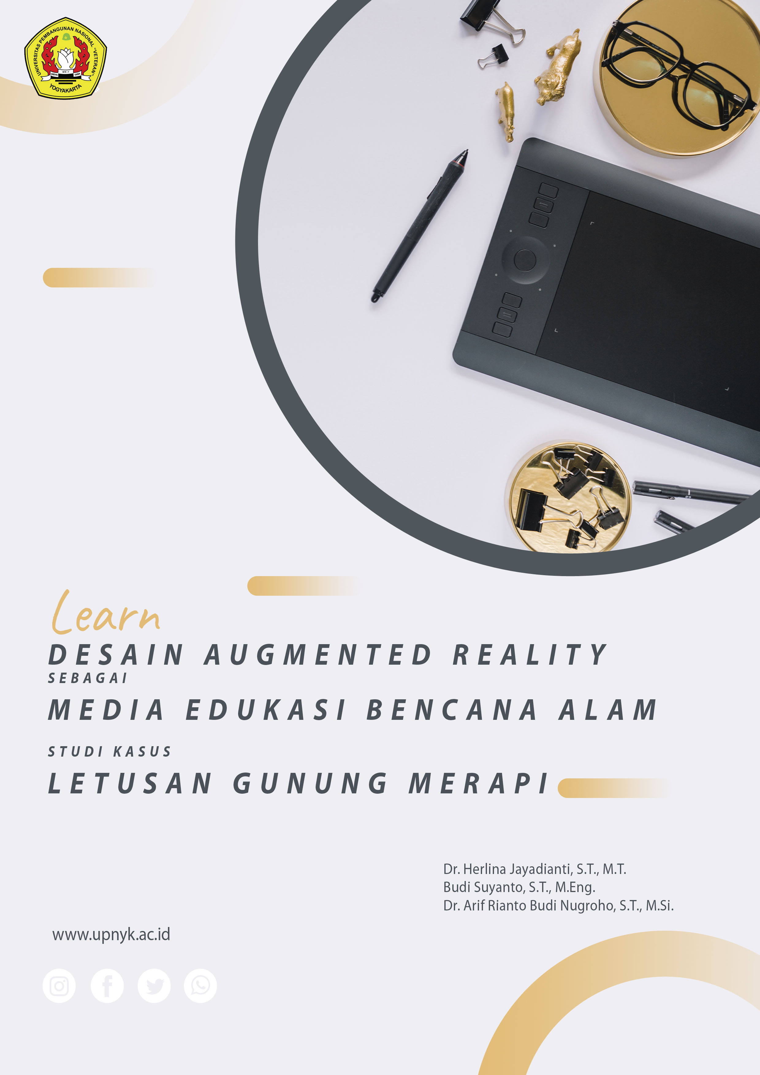 Cover Buku Desain Augmented Reality Sebagai Media Edukasi Bencana Alam Studi Kasus Letusan Gunung Merapi